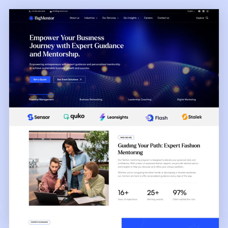 BigMentor Screenshot