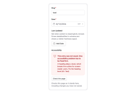 A11y Gate: The Accessibility Gate for Statamic Screenshot 2