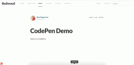 CodePen Embeds Screenshot 2