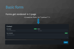Instant Livewire Forms Screenshot 3