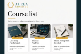 Aurea Class Studio Screenshot 3