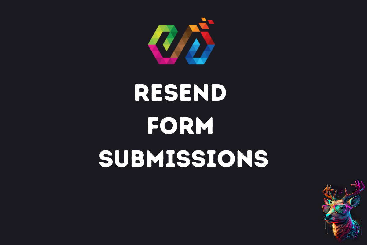 Resend Form Submissions Screenshot