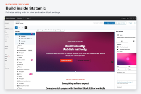 Block Editor for Statamic Screenshot 1