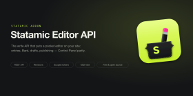 Editor API Screenshot 1