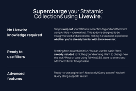 Statamic Livewire Filters Screenshot 2