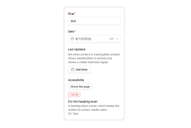 A11y Gate: The Accessibility Gate for Statamic Screenshot 3