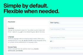Simple Address Field Screenshot 2