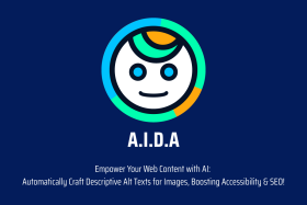 A.I.D.A - AI-Driven Alt-text Assistant Screenshot 1