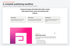 Block Editor for Statamic Screenshot 5