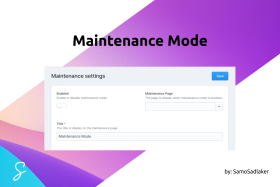 Maintenance Screenshot 1