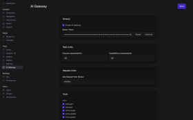 AI Gateway Screenshot 1