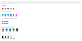 Color Swatches Screenshot 2