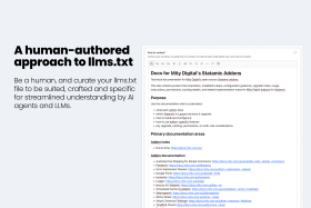 llms.txt for Statamic Screenshot 1