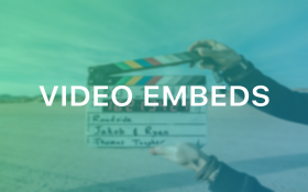 Video Embeds Screenshot 1