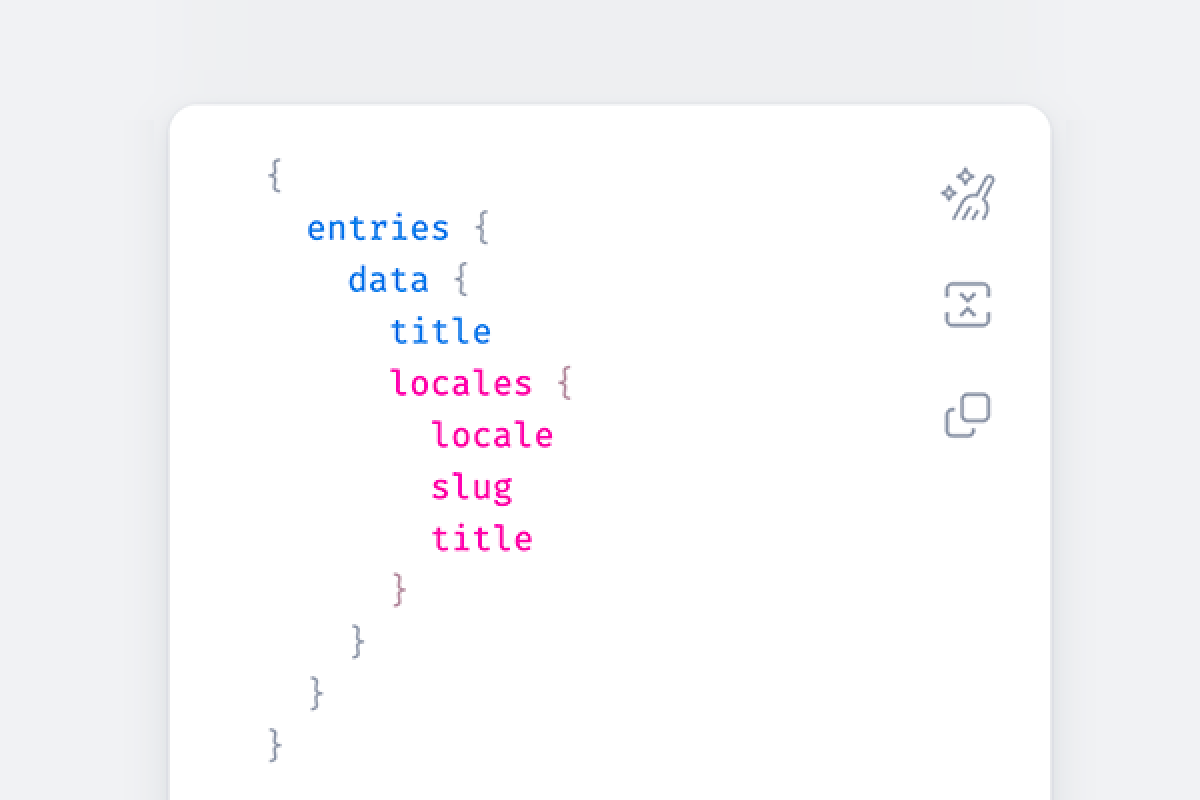 GraphQL Alternate Locales Screenshot