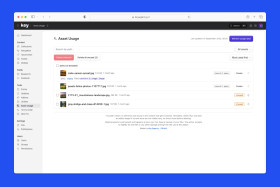 Asset Usage Screenshot 1