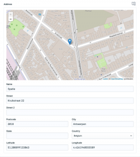 Address Field Screenshot 1