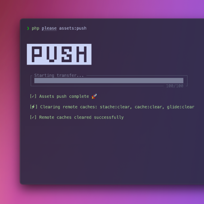 Statamic Rsync Tools Screenshot