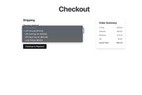 UPS Shipping For Simple Commerce Screenshot 2