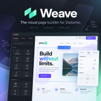 Weave - Page Builder for Statamic