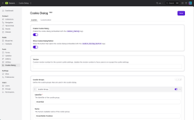 Cookie Dialog Screenshot 2