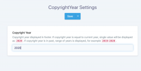 Copyright Year Screenshot 2