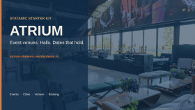 Atrium Event Venues Screenshot 1
