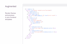 Embed Fieldtype Screenshot 6