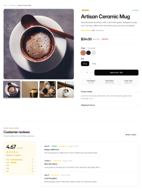 Product Reviews Screenshot 4