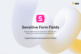 Sensitive Form Fields Screenshot 1