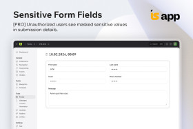Sensitive Form Fields Screenshot 7
