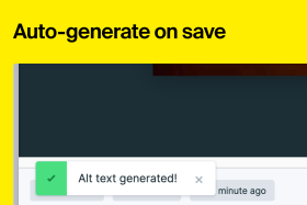 Auto Alt Text Screenshot 1