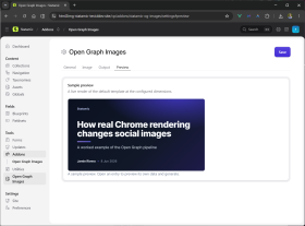 Auto Open Graph Images Screenshot 1