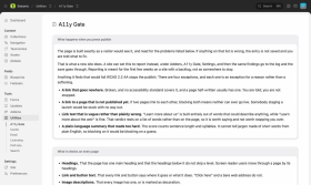 A11y Gate: The Accessibility Gate for Statamic Screenshot 6