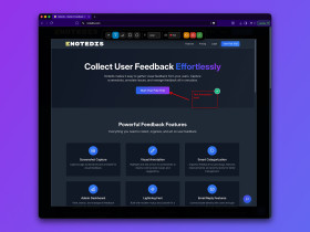 Notedis Feedback Widget Screenshot 2