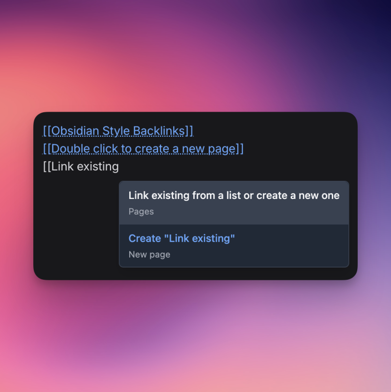 Statamic Backlinks (wiki/obsidian style) Screenshot