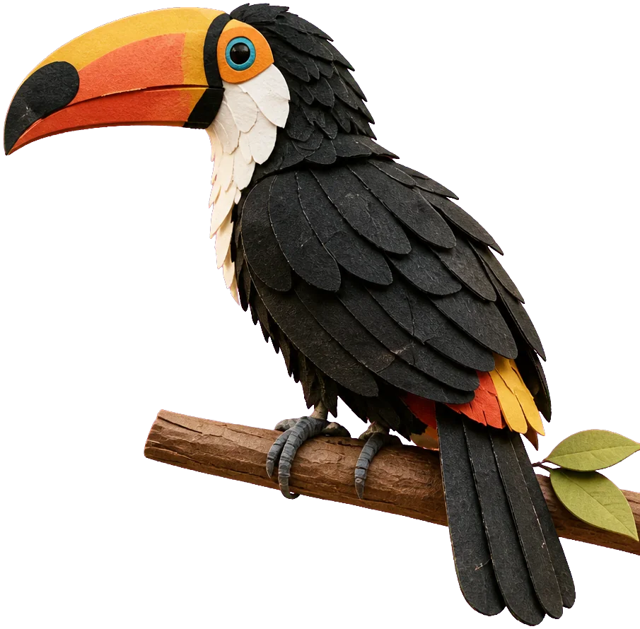 It's a toucan.