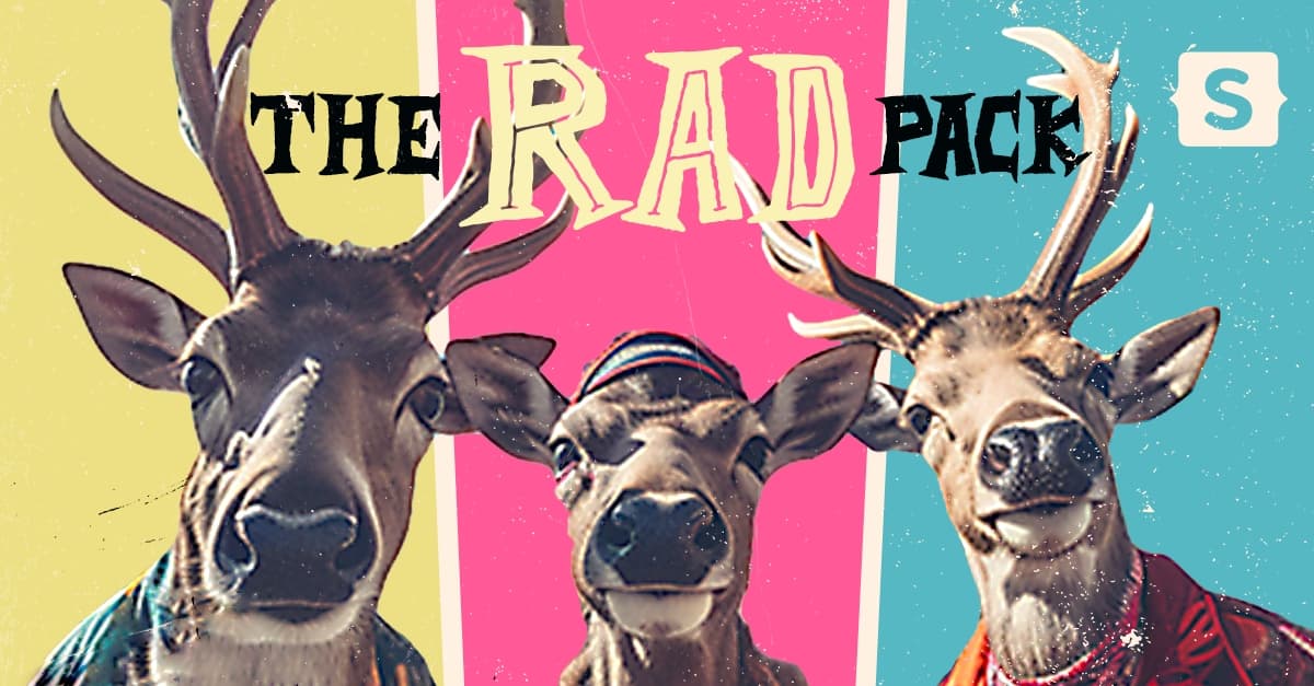 The three Deers of the Rad Pack