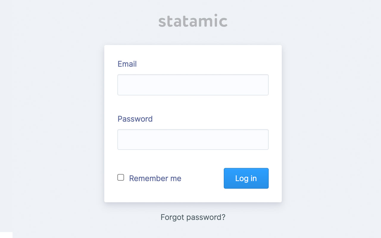 Statamic Features