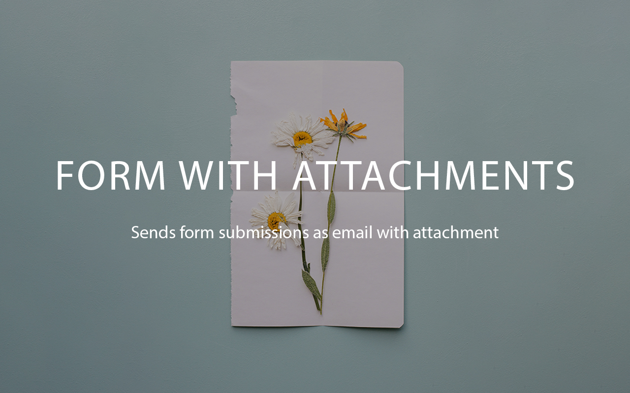 Form With Attachments