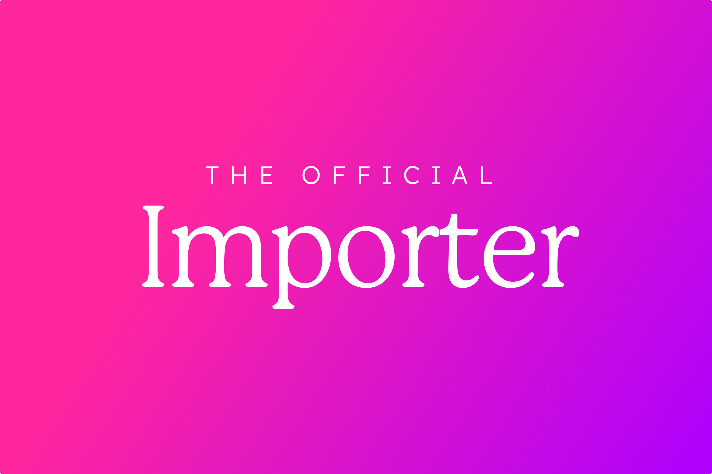 Social card image for the Importer addon