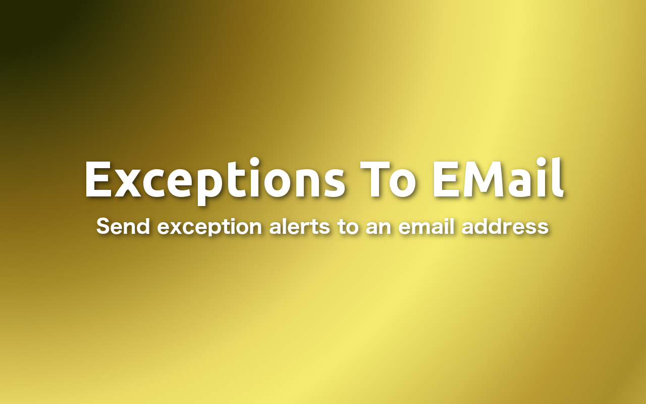 Exceptions To Email Thumbnail