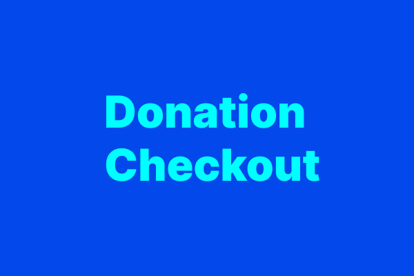 Donation Checkout Thumbnail