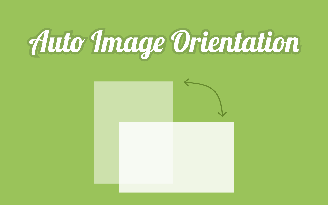 Auto Image Orientation