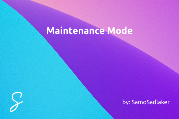 Maintenance Thumbnail