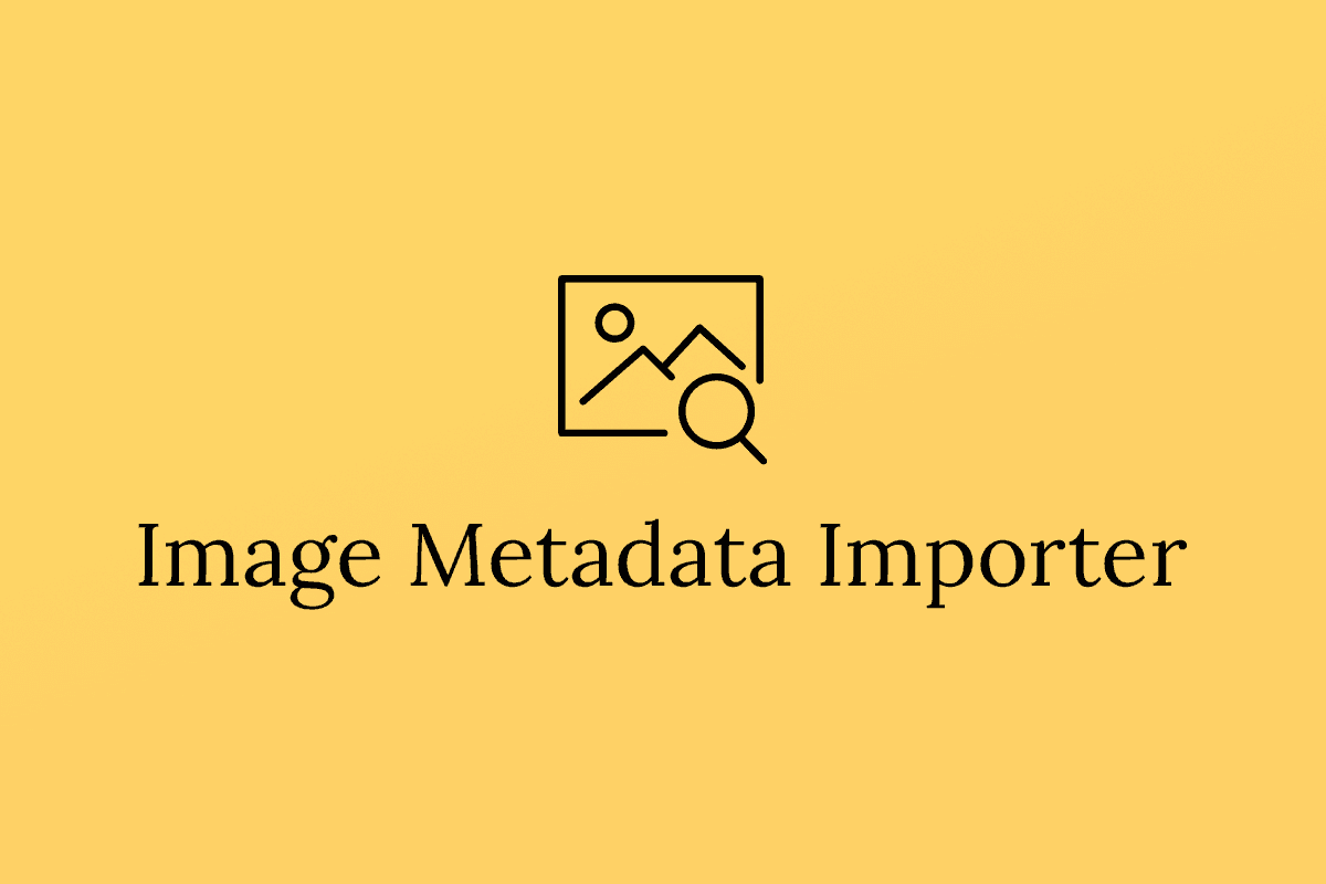 Image Metadata Importer Thumbnail