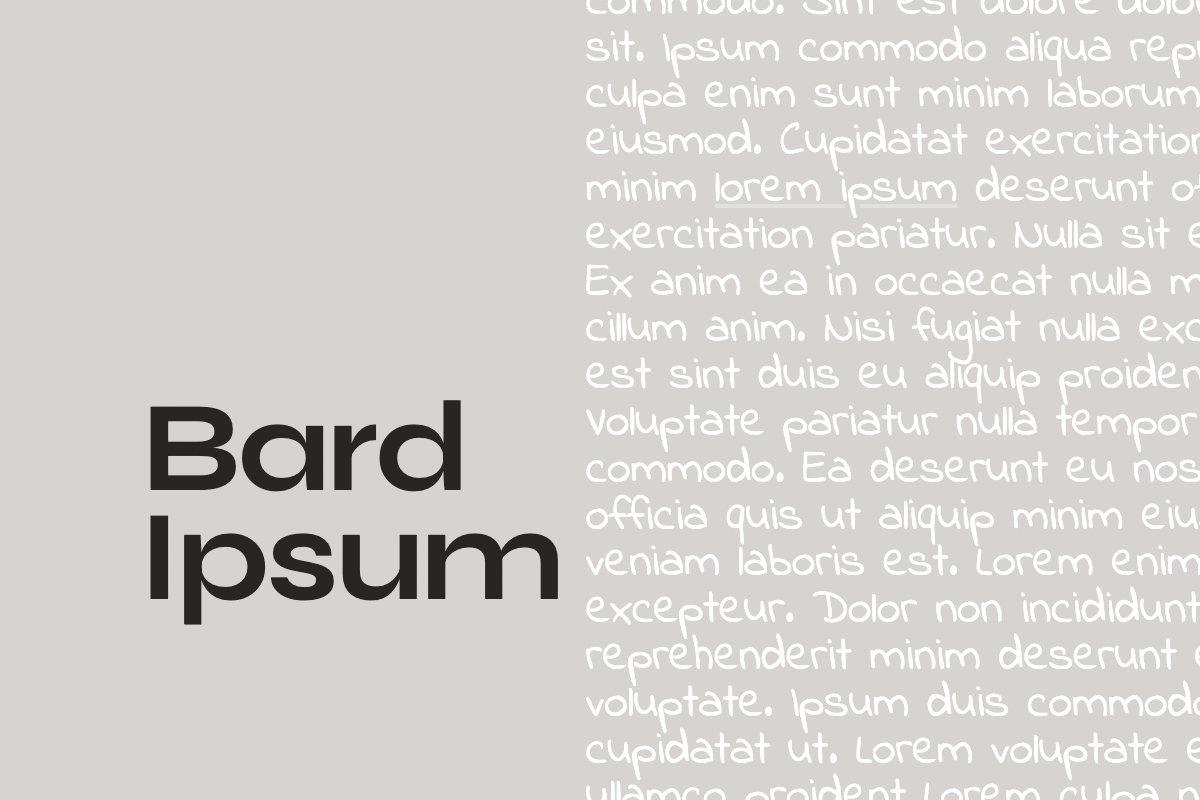 Bard Ipsum Icon